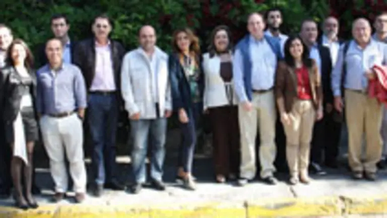  Foto de familia de los empresarios participantes en la misi&oacute;n comercial de Chile.