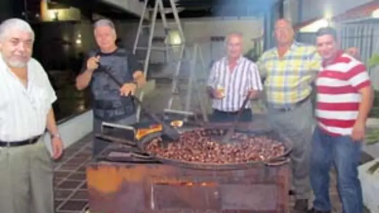  Manuel Sinde Porto, expresidente del CGPLC; Adolfo Rodr&iacute;guez Da Silva, Alfonso P&aacute;jaro Nogueira, expresidente del CGPLC; Jos&eacute; Luis Quiven Justo, vicepresidente del CGPLC; y Manuel Alejandro Sinde Velo.