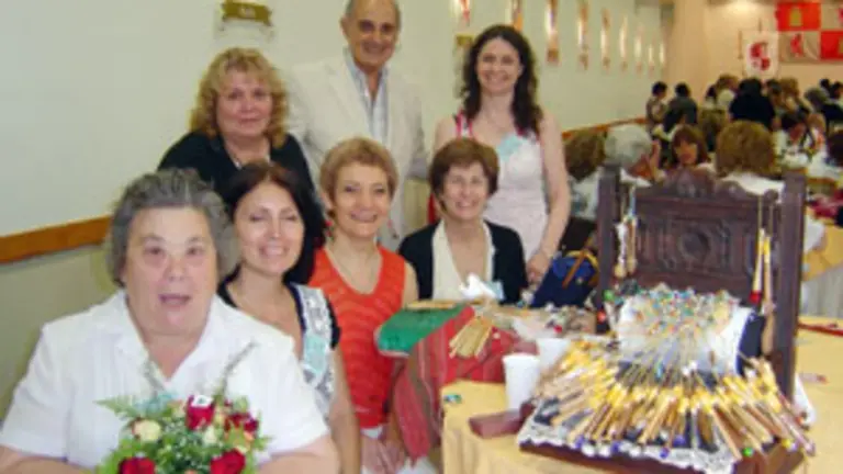  Las participantes, con José Pérez Pinar.