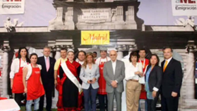  Victoria Cristóbal celebró el Día de la Hispanidad del pasado año con la colectividad de Chile. 
