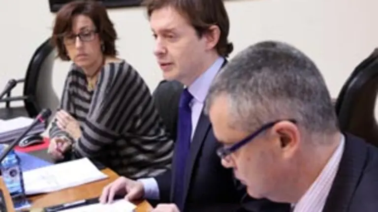  Jes&uacute;s Gamallo, durante su comparecencia parlamentaria.