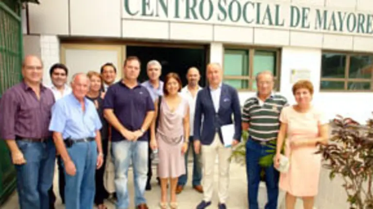  Mato y Camba visitaron el Centro Social de Mayores de Casa de Espa&ntilde;a de R&iacute;o de Janeiro.
