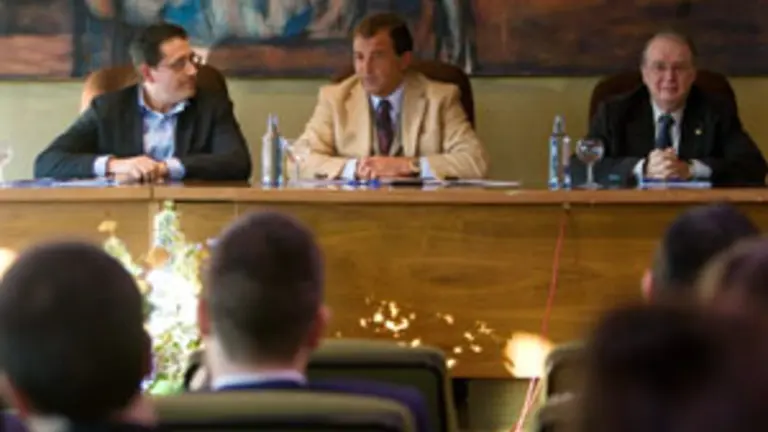  Javier Guerra, en un momento de su intervenci&oacute;n. 