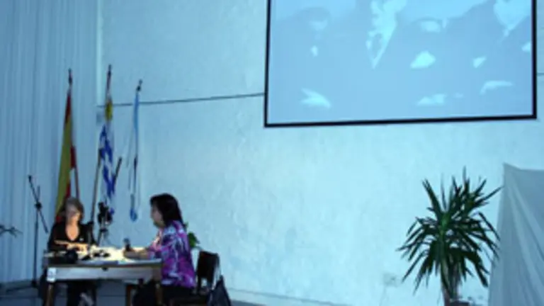  Simulaci&oacute;n del programa de radio &lsquo;Sempre en Galiza&rsquo;.