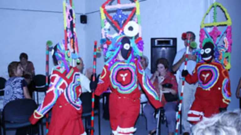  Boteiros comienzan la celebraci&oacute;n. 