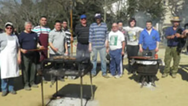  Un momento da celebraci&oacute;n da Festa da Matanza.