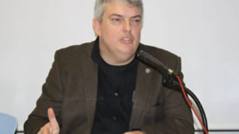   Xosé Manoel Núñez Seixas, durante la apertura del Congreso.