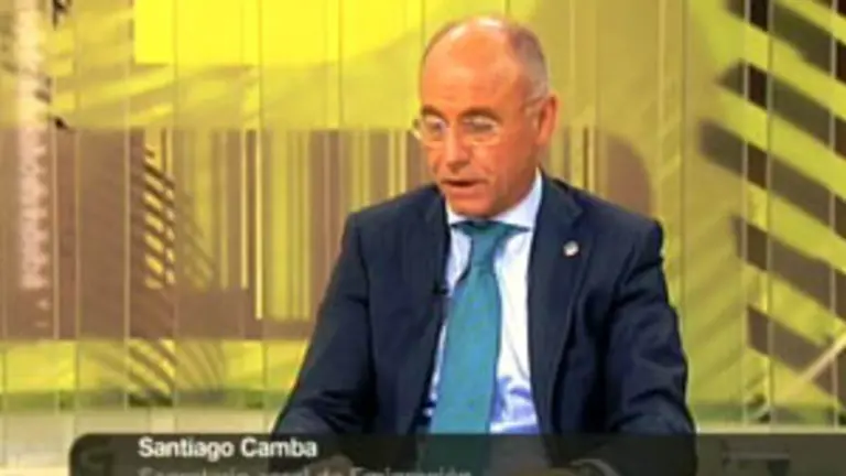 Santiago Camba, durante su intervenci&oacute;n en el programa 'Bos D&iacute;as'. 