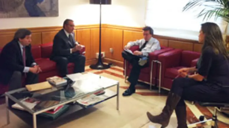 Juan Andrés Blanco, Pedro Bello, Santiago-Juárez y María de Diego.