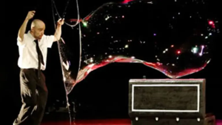 Un momento del espectáculo. 