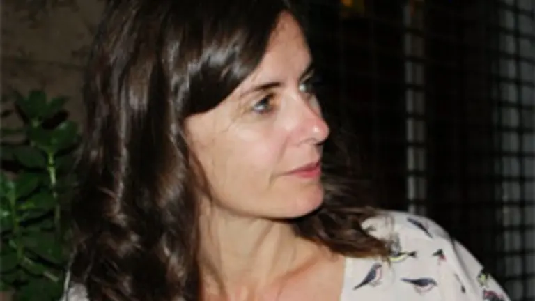 La actriz Cristina Pascual diaolog&oacute; con los asistentes al ciclo. 