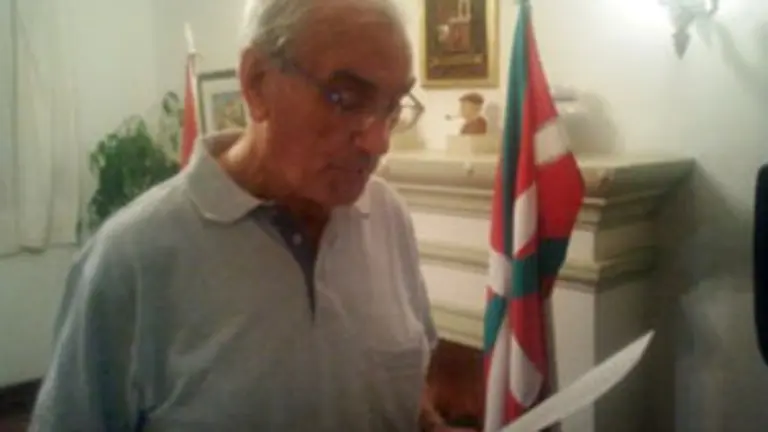 Jon Guarrochena, durante su intervención.