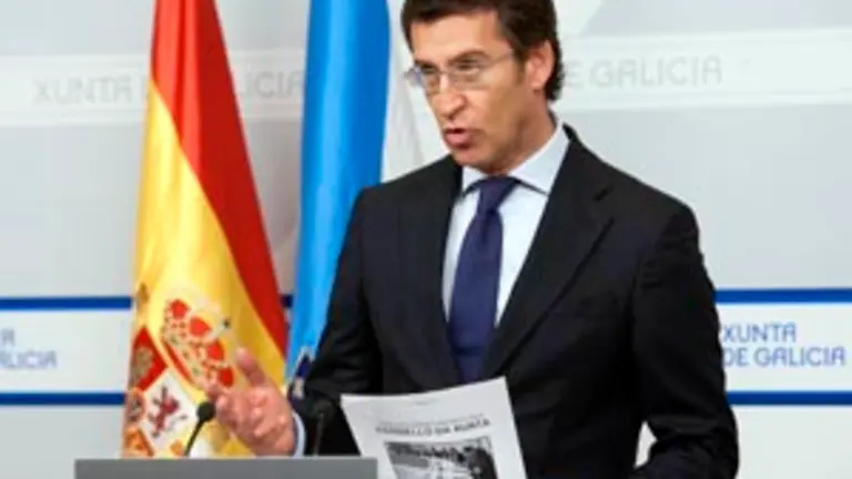 alberto n&atilde;&ordm;&atilde;&plusmn;ez feij&atilde;&sup3;o comparecer&atilde;&iexcl; en rolda de prensa para dar conta dos asuntos tratados na reuni&atilde;&sup3;n do consello. na sala de prensa de consello
foto xo&atilde;&iexcl;n crespo
12/07/12