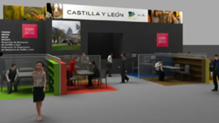 Fitur.Espacio comercial CyL en Pabellón 8