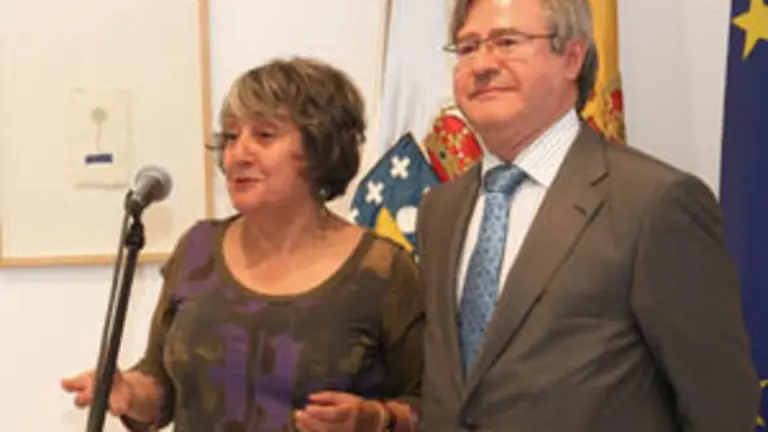 Ramón Jiménez y Pilar Pérez Abilleira en la presentación