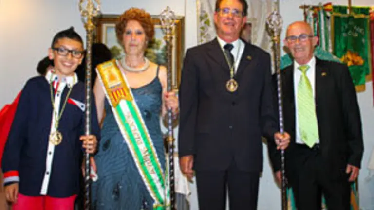 Los Rocieros 2014, con nuestro Presidente Santiago