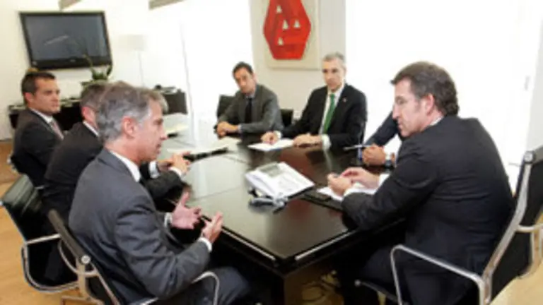 AUDIENCIA NO DESPACHO DO PRESIDENTE DA XUNTA.