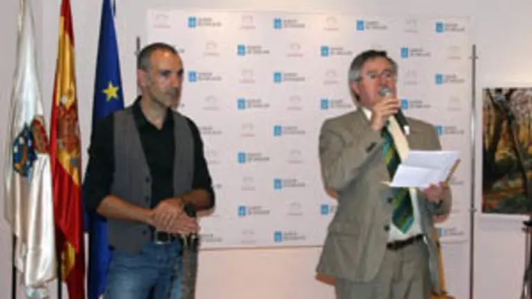 Rúa y Jiménez en la presentación