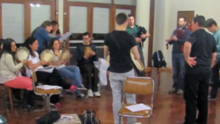 Mar Plata.Xuntanza panderetas