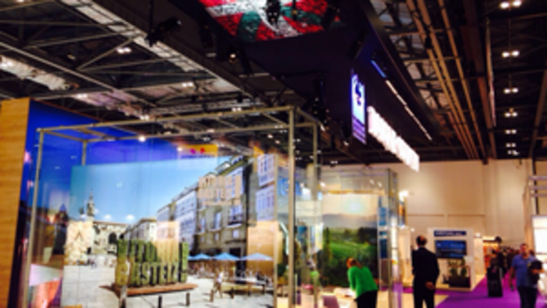 Estand de Euskadi en la World Travel Market