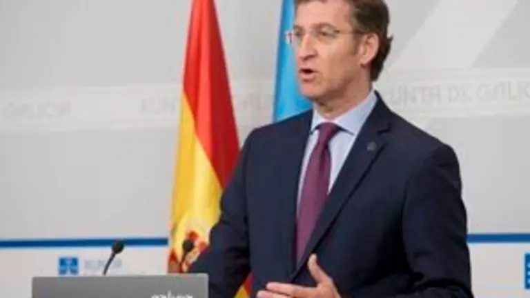 Alberto N&uacute;&ntilde;ez Feij&oacute;o comparecer&aacute; en rolda de prensa para dar conta dos asuntos tratados na reuni&oacute;n do Consello. Na sala de prensa de Consellofoto xo&aacute;n crespo05/02/15