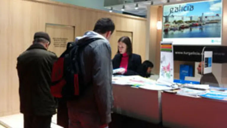 Estand de Galicia en Rusia