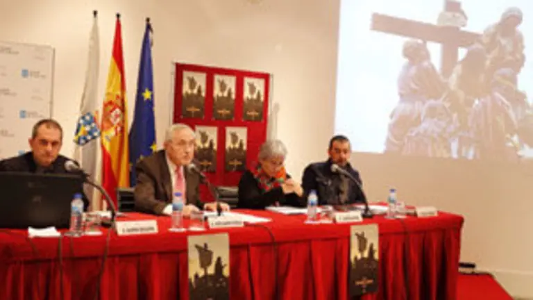 Basanta, Ónega, Basadre y Carnero en la presentación
