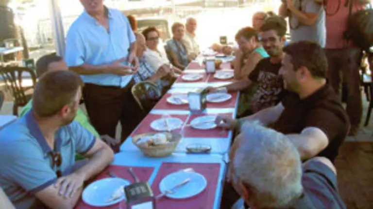 Centro Galego Nós.Discurso del presidente