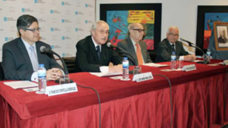 Fontecilla, Ónega, Troncoso y Cadenas, en la conferencia sobre Trelles