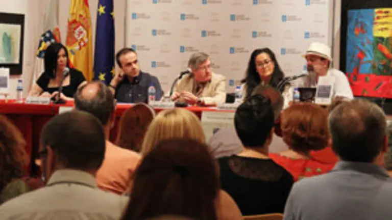 Un momento de la presentación del libro