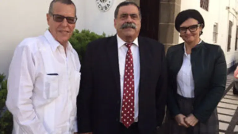 Ulises R. Barquín, Pedro Jorge Rodríguez y Jesús María Armas