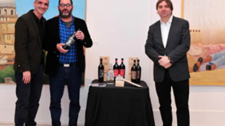 Pedro Martínez, Xerardo Pazos y Rafael Martínez, con los productos-R - copia