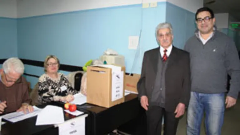 Moyano Barro y Darío Núñez Besada en Centro Gallego Bs As