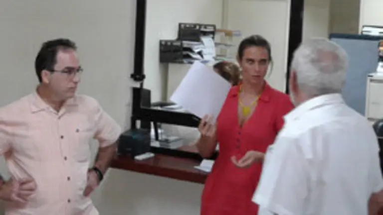 Teresa Barba encargada de Asuntos Consulares de España en Nicaragua en elecciones CRE 2016