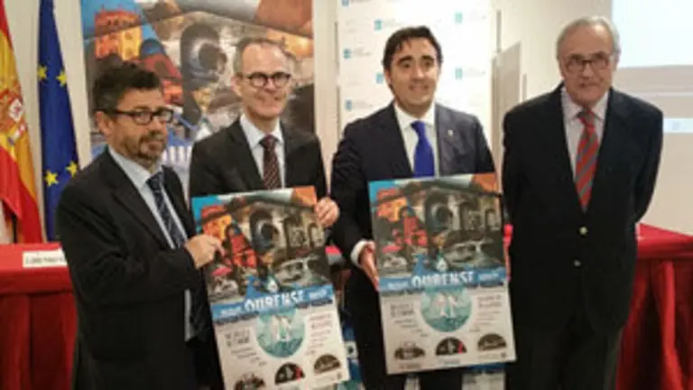 Santiso,  el alcalde, Jesús Vázquez, Pumar, y el delegado de la Xunta, José Ramón Ónega