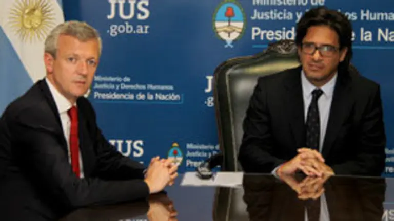 Rueda con Germán Garavano. Argentina