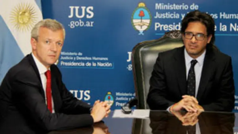 16.Rueda con Germán Garavano. Argentina