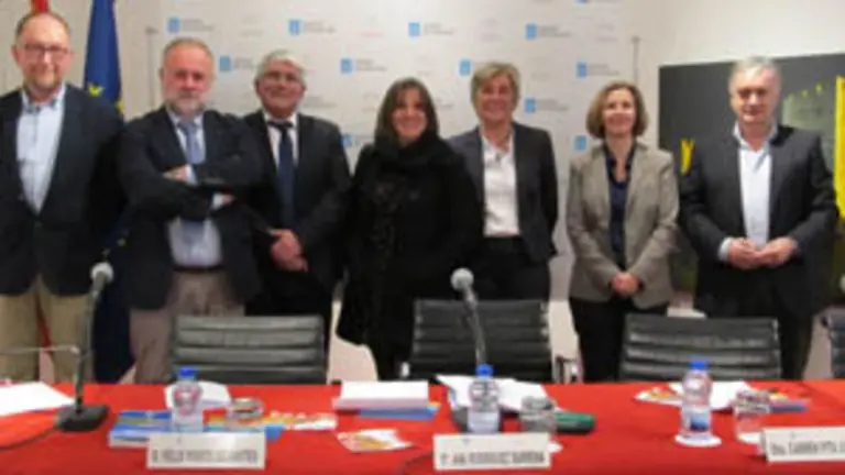 Lema, Trillo, Porto, Leis, Rodríguez, Pita y Burgos