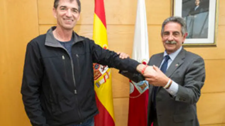 Presidente de Cantabria, Miguel Ángel Revilla, embajador Año Jubilar Lebaniego 2017. John Stockton. 07 ABRIL 2017 © Miguel De la Parra