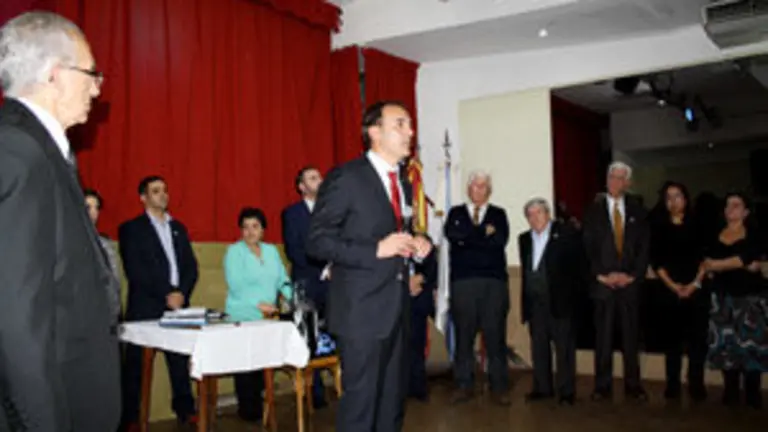 Intrvención del Alcalde de Tui en la comida