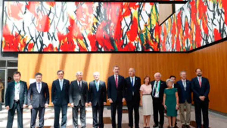 Rey-Pabellón España en Astana