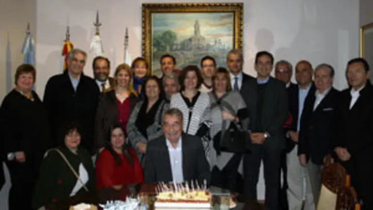 Foto de grupo en la secretaría 1