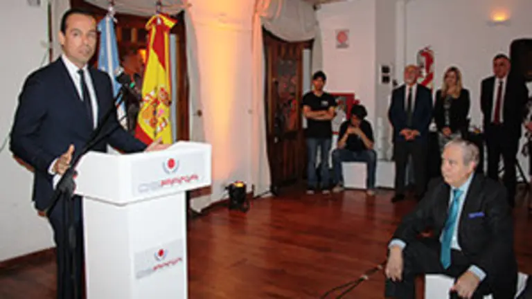 Ospaña.David Carriedo en su intervención