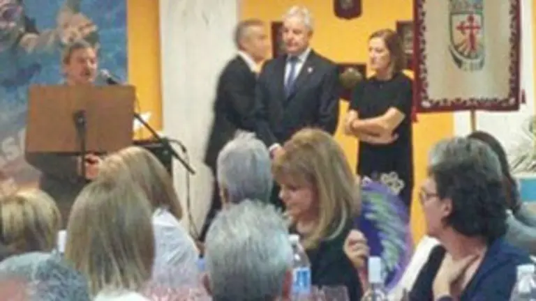 Lucía Portela en la Casa de Galicia en León