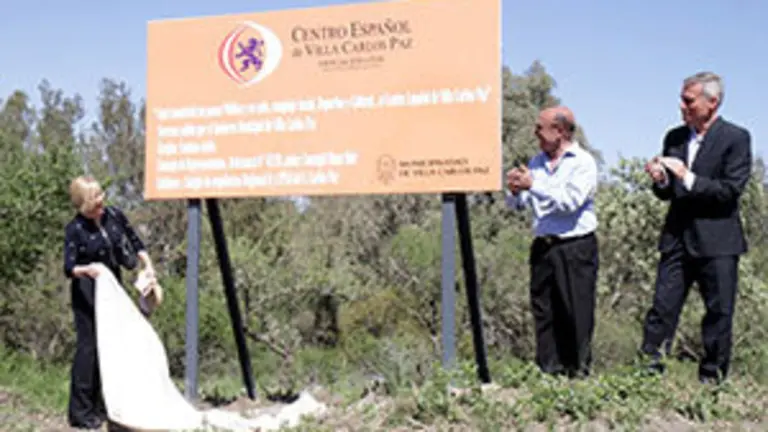 Centro Español en Carlos Paz-Entrega de terreno 1