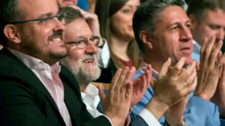 Alejandro Fernández, Albiol y Rajoy