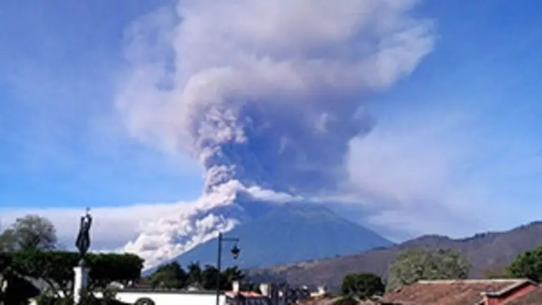 Guatemala-Volcan de fuego