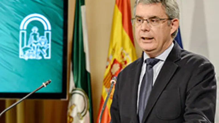 El  portavoz del gobierno andaluz, Juan Carlos Blanco,en la  rueda de prensa posterior a la reuni&Atilde;&sup3;n extraordinaria  del ejecutivo donde se inform&Atilde;&sup3; del los acuerdos adoptados con motivo de la celebraci&Atilde;&sup3;n del d&Atilde;&shy;a de la comunidad/22/02/18- Foto: OPJA -GC. Fotograf&Atilde;&shy;a oficial de la Junta de Andaluc&Atilde;&shy;a, se pone a disposici&Atilde;&sup3;n solamente para su publicaci&Atilde;&sup3;n por las organizaciones de noticias y/o para la impresi&Atilde;&sup3;n de uso personal por parte del sujeto (s) de la fotograf&Atilde;&shy;a. La fotograf&Atilde;&shy;a no puede ser manipulada de ninguna manera y no se puede utilizar en materiales comerciales o pol&Atilde;&shy;ticos, los anuncios, productos, promociones que de alguna manera sugieran aprobaci&Atilde;&sect;&Atilde;&sup3;n o respaldo de la Junta de Andaluc&Atilde;&shy;a.