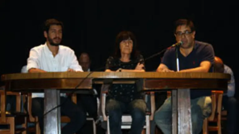 Nicol&aacute;s Serafini Veedor Judicial, Marta Migueles Representates de Socios y Mart&iacute;n Moyano, Interventor Judicial