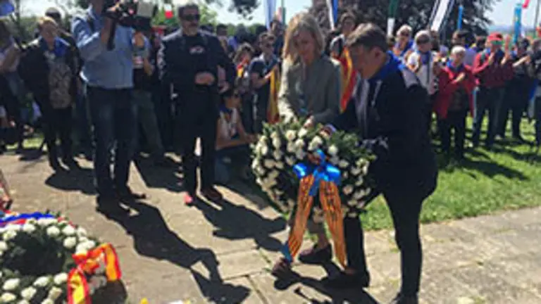 Ximo Puig en Mauthausen